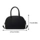 thumbnail image 2 of Bolso de hombro a la moda para mujer bolso Hobo elegante con correa ajustable de cuero PU de Color sólido, 2 of 7