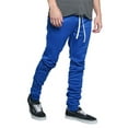 thumbnail image 5 of G-Style USA Men's Hip Hop Slim Fit Track Pants - Athletic Jogger Scrunched - Royal Blue - 4X-Large, 5 of 5