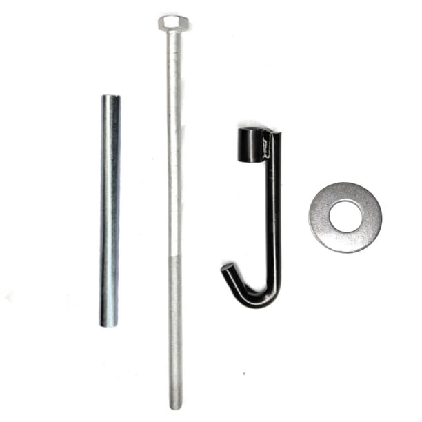 Kit de 4 ganchos for pernos de soporte de rueda de repuesto de automóvil for Mitsubishi Outlander 2013-2021 #MR594567, MF450007, MR491996 Piezas de desgaste de metal