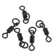 thumbnail image 1 of 50 Uds. Giratorios de pesca, conector giratorio giratorio, anillos sólidos, aparejos de pesca de carpa 20mm Cola Pesca Swivels, 1 of 8