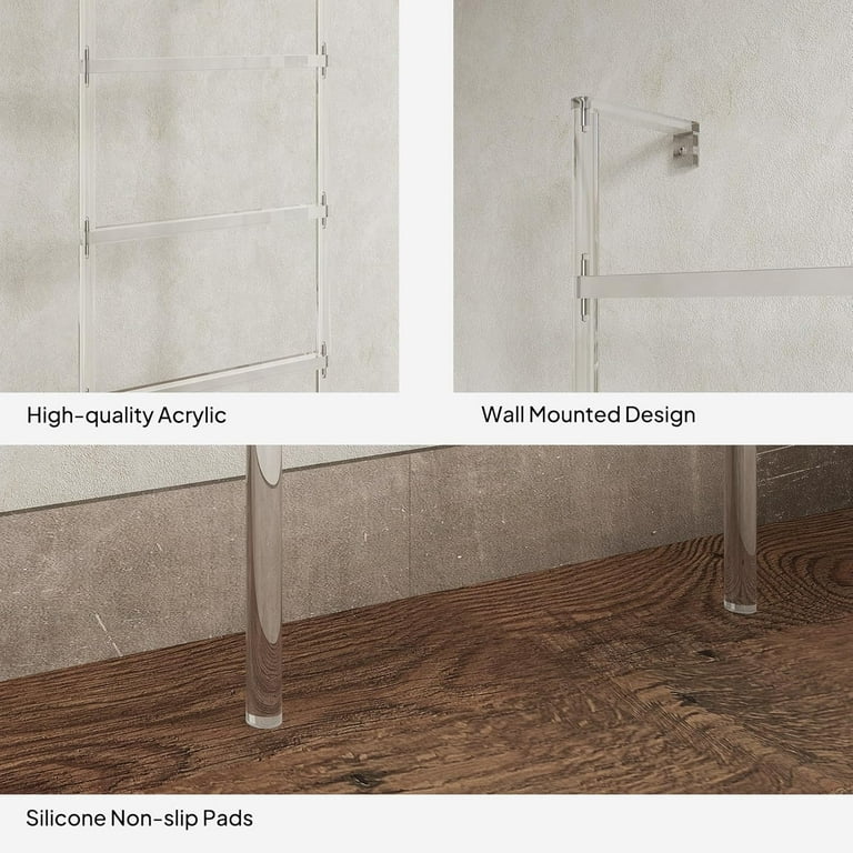 Acrylic blanket ladder hotsell