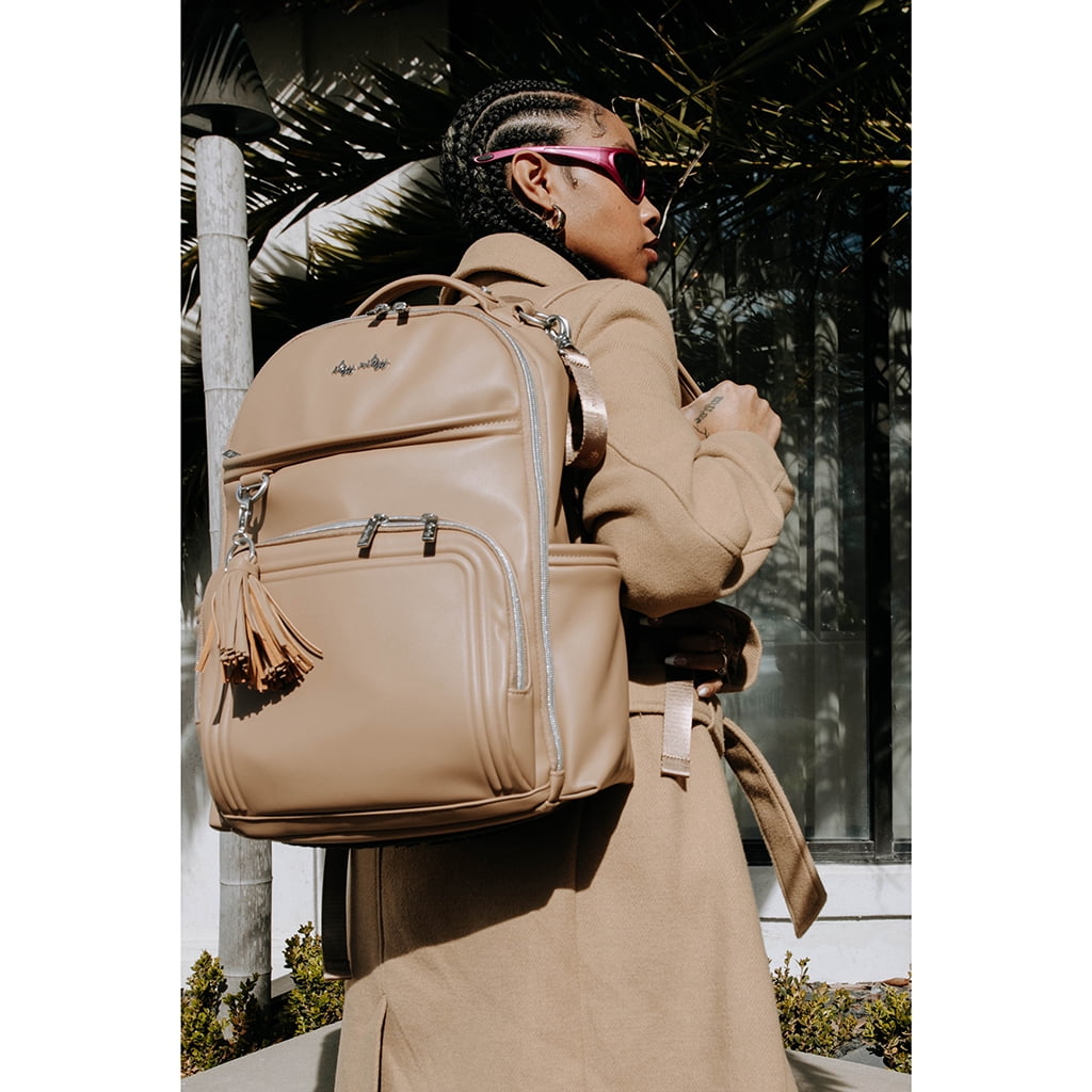 Boss Plus Diaper Bag Backpack - Chai Latte