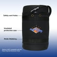 thumbnail image 2 of Flame King Gas Hauler for 5LB Propane Tank - Insulated Protective Carry Case for Camping and Outdoor Adventures, 2 of 9