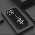 thumbnail image 3 of Elegante y protectora: cubierta de teléfono plateada esmerilada de doble capa con diseño gráfico vibrante para iPhone 15 Pro Max 14 13 12 Pro 11, 3 of 4