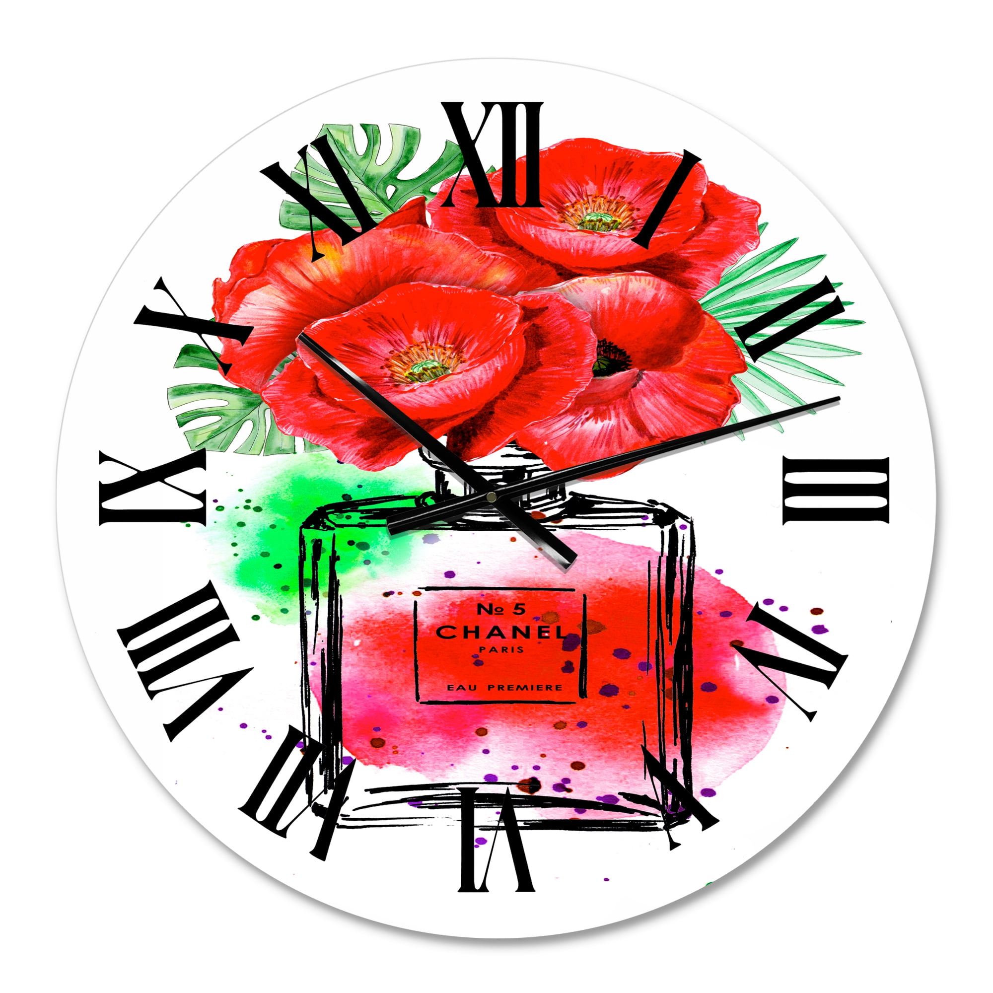 Designart 1 in Quartz Modern/Contemporary Wall Clock