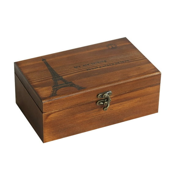 DEEPCRAFF Sewing Organizer Acrylic Brown 1Pcs For Craft Enthusiasts Diy Crafting 8.25x5.11x3.54 Inch