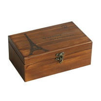 DEEPCRAFF Sewing Organizer Acrylic Brown 1Pcs For Craft Enthusiasts Diy Crafting 8.25x5.11x3.54 Inch