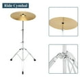 thumbnail image 5 of 5-Piece Adult Drum Set, 22 Inch Full-Size Drums Kit with Cymbal Stands, Hi-Hat Stand, Sticks, Drum Pedal, Stool & Floor Tom for Beginner Teens Student (Blue), 5 of 10