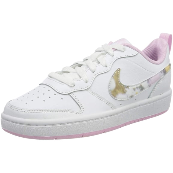 Nike Court Borough Sneaker Bianca da Ragazza BQ5448-007