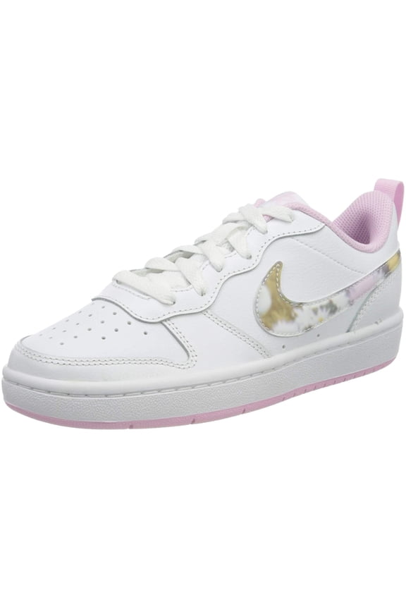 Court Borough Sneaker Bianca da Ragazza BQ5448-007