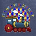 thumbnail image 6 of Wild Bobby Its Okay to Be Different | Train Autism Awareness Men Long Sleeve Shirt, 6 of 6