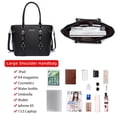thumbnail image 4 of Set de monedero Montana West, bolso tipo cartera de piel para mujer, 4 of 6