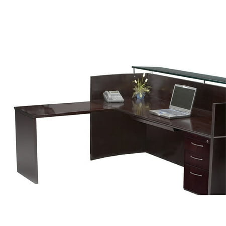 Mayline Group Napoli Series L Shape Reception Desk Com Mayline Group Napoli Series L Shape Reception Desk