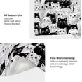 thumbnail image 7 of Black Cat Gifts, Cat Gifts for Cat Lovers, I'm Fine Everything is Fine Black Cat Blanket , Cat Themed Gifts, Cat Lovers Gifts for Women Halloween Black Cat Decor Flannel Blanket for Bed Sofa, 7 of 7