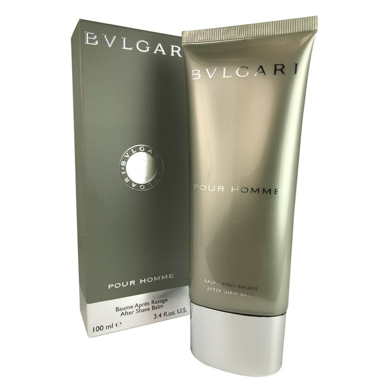 BLV Bvlgari For Men Set: EDT+After Shave Balm x2+ Bag (3.4+2.5+2.5)oz  NEW-Palm Beach Perfumes