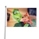 thumbnail image 1 of Bandera de exterior de Grinch de 4 x 6 pies, pancarta para exteriores, bandera de doble cara para casa, jardín, patio, desfile, cartel para fiesta, decoración, tapiz de pared, 1 of 8