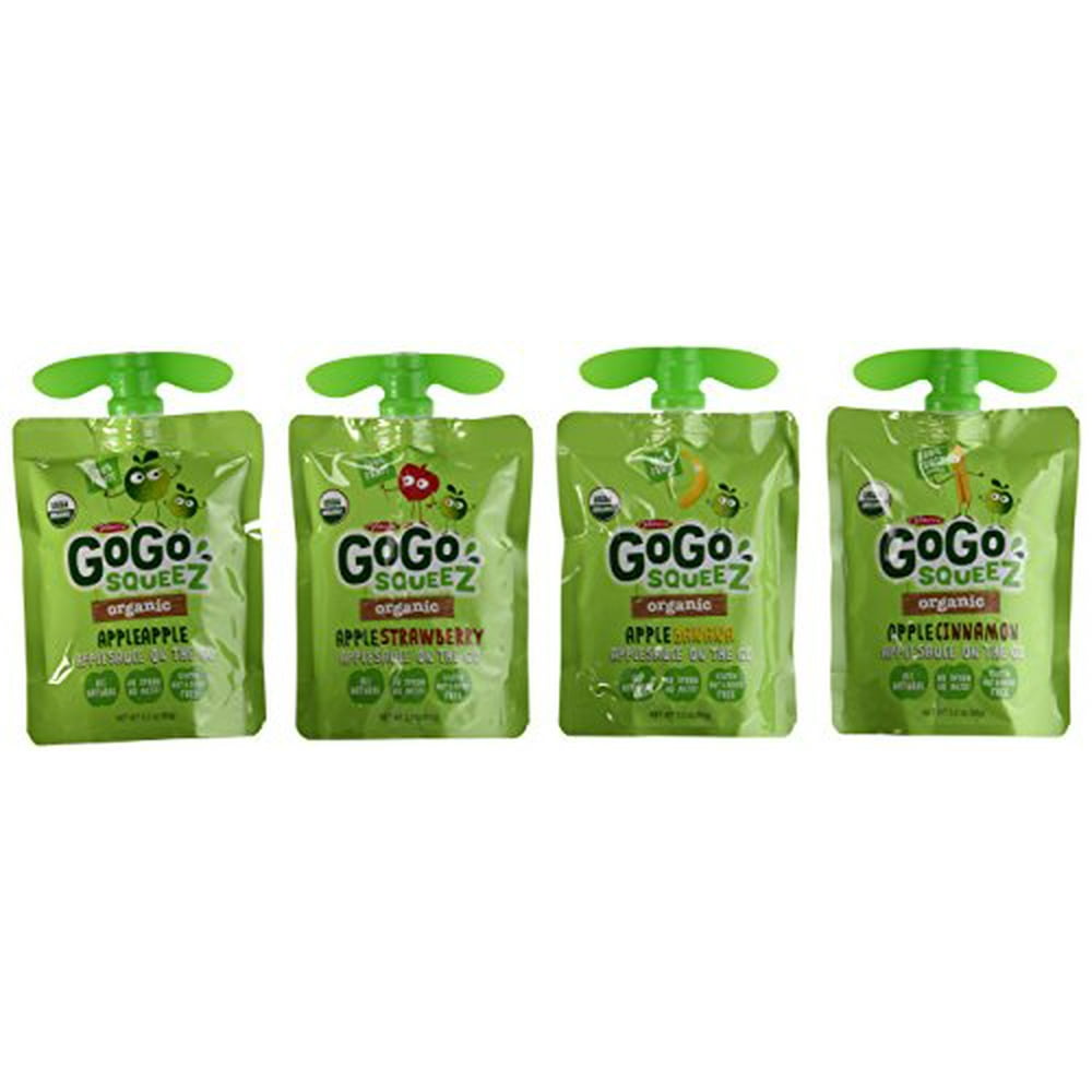 GoGo Squeez Organic Fruit On The Go Variety Pack