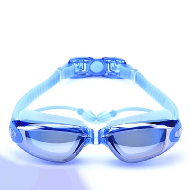 Gafas de natación shamjiam de Buceo Impermeables Vista Amplia Azul