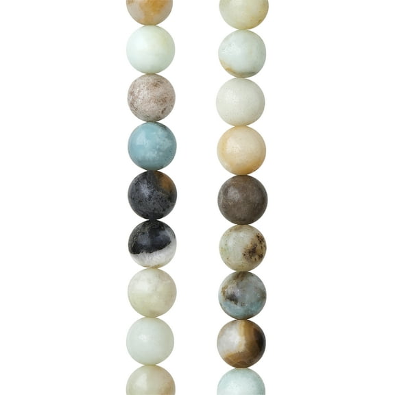 Amazonite Round Beads - 8mm by Bead Landing