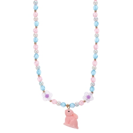 Way to Celebrate Easter Beaded Bunny Necklace