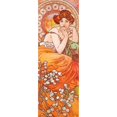 thumbnail image 2 of Topaz Poster Print by Alphonse Mucha, 2 of 2