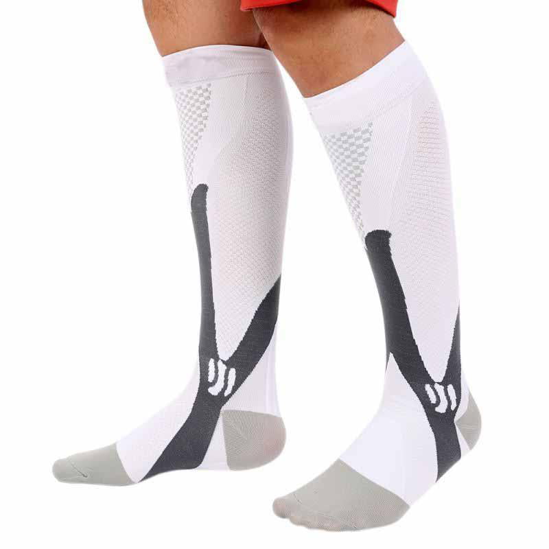 Details about   Unisex Compression Sports Running High Socks Riding Skiing Long Stockings Set 