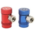 thumbnail image 2 of 2 Pcs R1234yf Coupleurs Rapides 1/4 Pouce Port Mâle Coupleurs Manuels Adaptateur, 2 of 11
