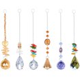thumbnail image 3 of Crystal Sun Catcher Window, colgante de decoración de cristal, colgante de prisma de cristal, colgante de decoración de lámpara, bola de cristal para el hogar Ormromra LKX-1940, 3 of 8