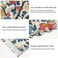 thumbnail image 5 of FORMRS Womens Scarf Winter Soft Long Big Warm Shawls Wrap Tassel Scarves, Vibrant Japanese Flowers, 5 of 9