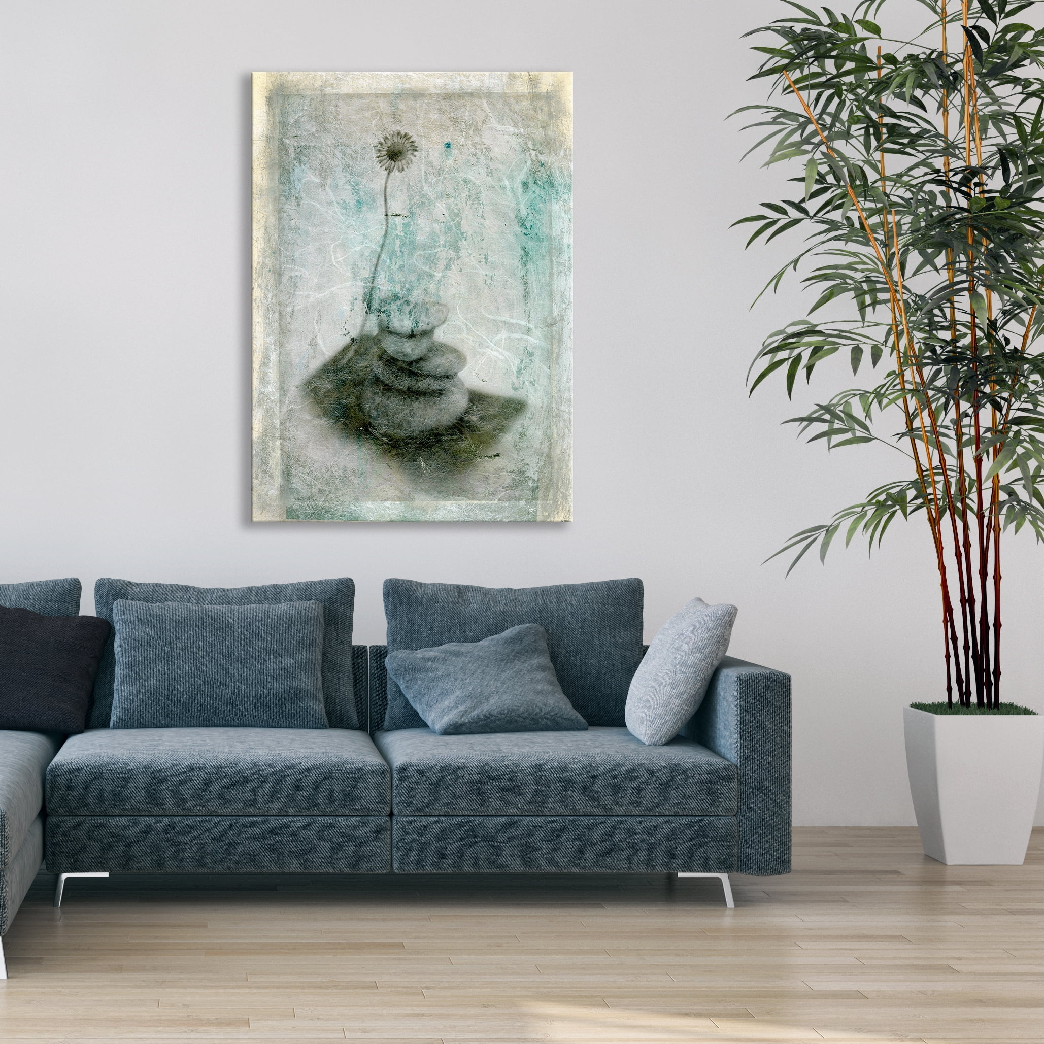 ArtWall Elena Ray Little Zen Arrangement Wall Art