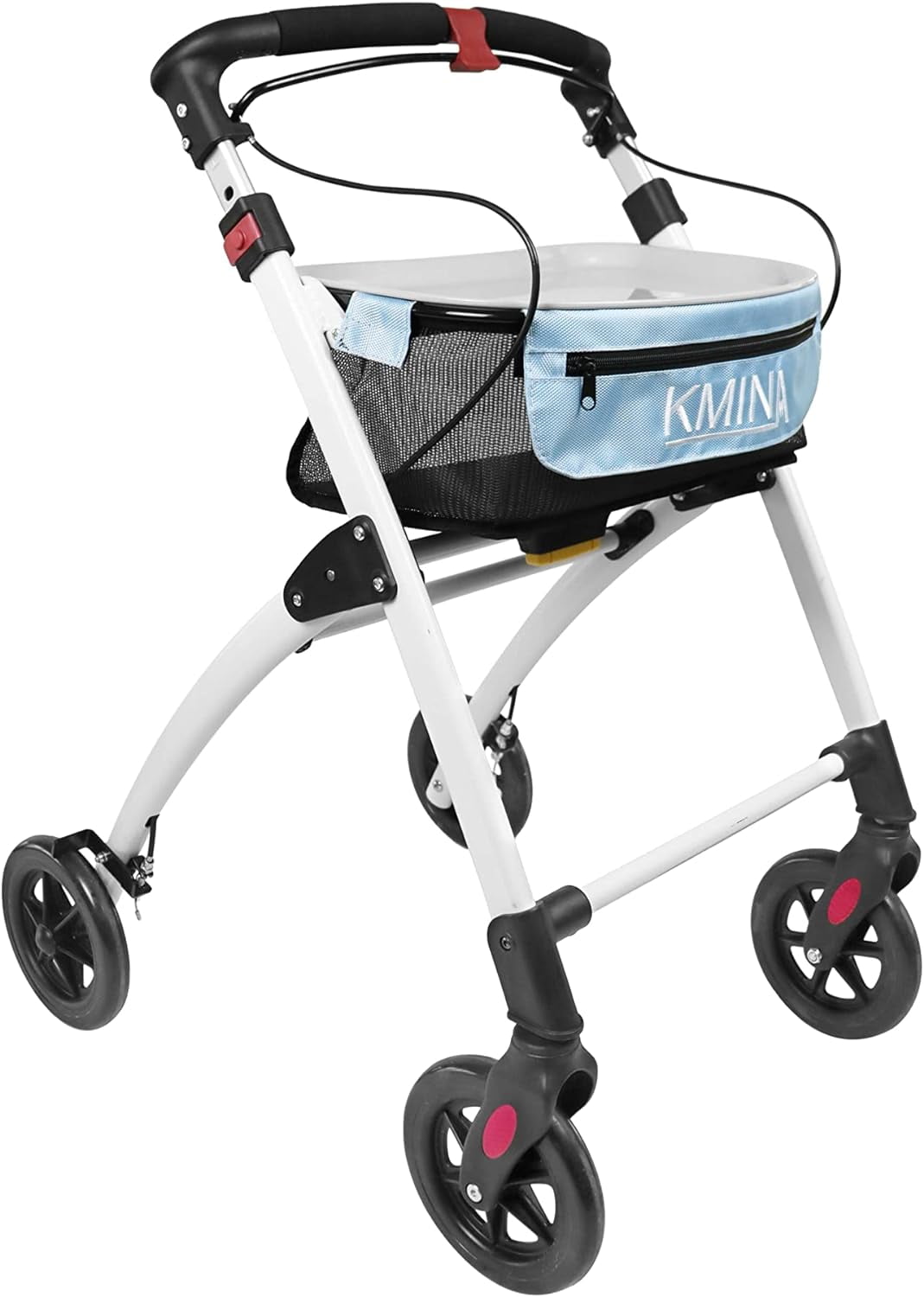 KMINA PRO - Lightweight Rollator Walker, Folding Rollators