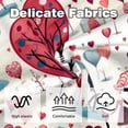 thumbnail image 3 of LOVE Elegant Velvet Throw Pillow Covers Set with Unique Patterns - 16x16", 18x18", 20x20" - Pack of 2 for Chair Pillow Covers and Various Occasions, 3 of 6