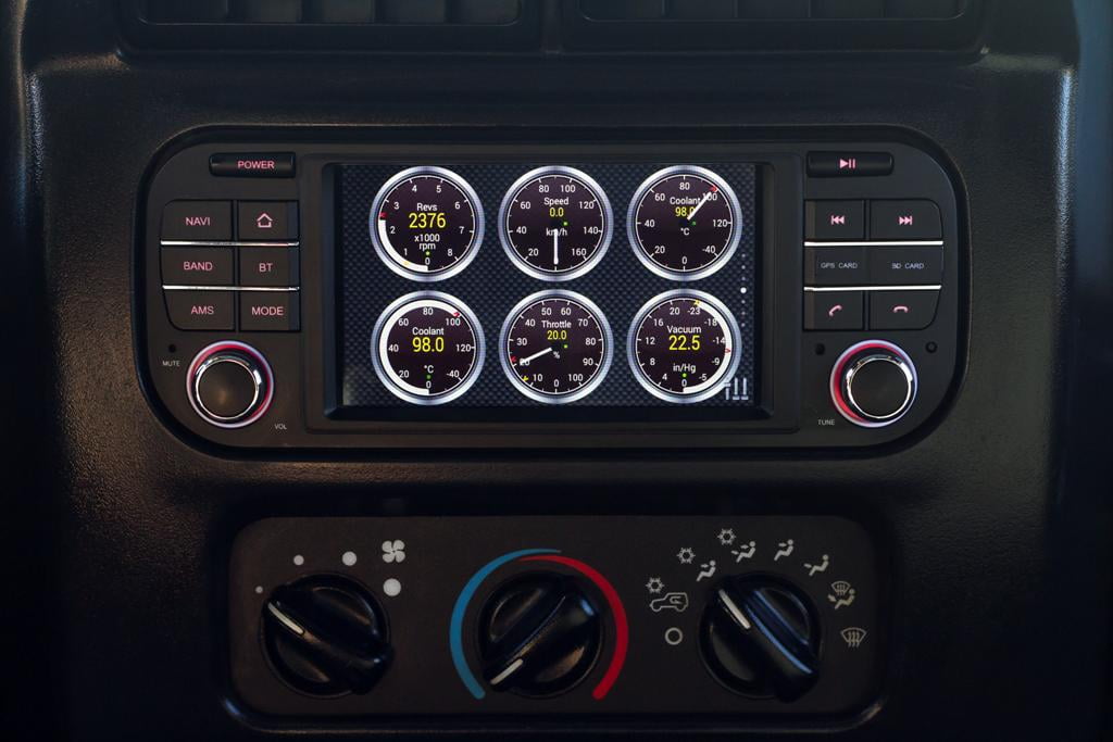 INSANE JEEP AUDIO TJ1002 03-06 WRANGLER 
