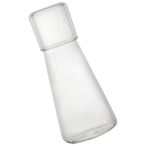 Thinsony Carafe Water Jar Containers Clear Fridge Juice Jug for Milk Juice 800ml