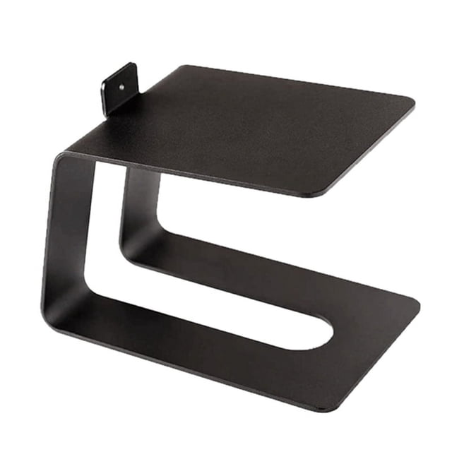 Support de Haut-Parleur de Bureau en Métal Anti-Vibration Support de Table Design Intégré pour une Meilleure Expérience Audio