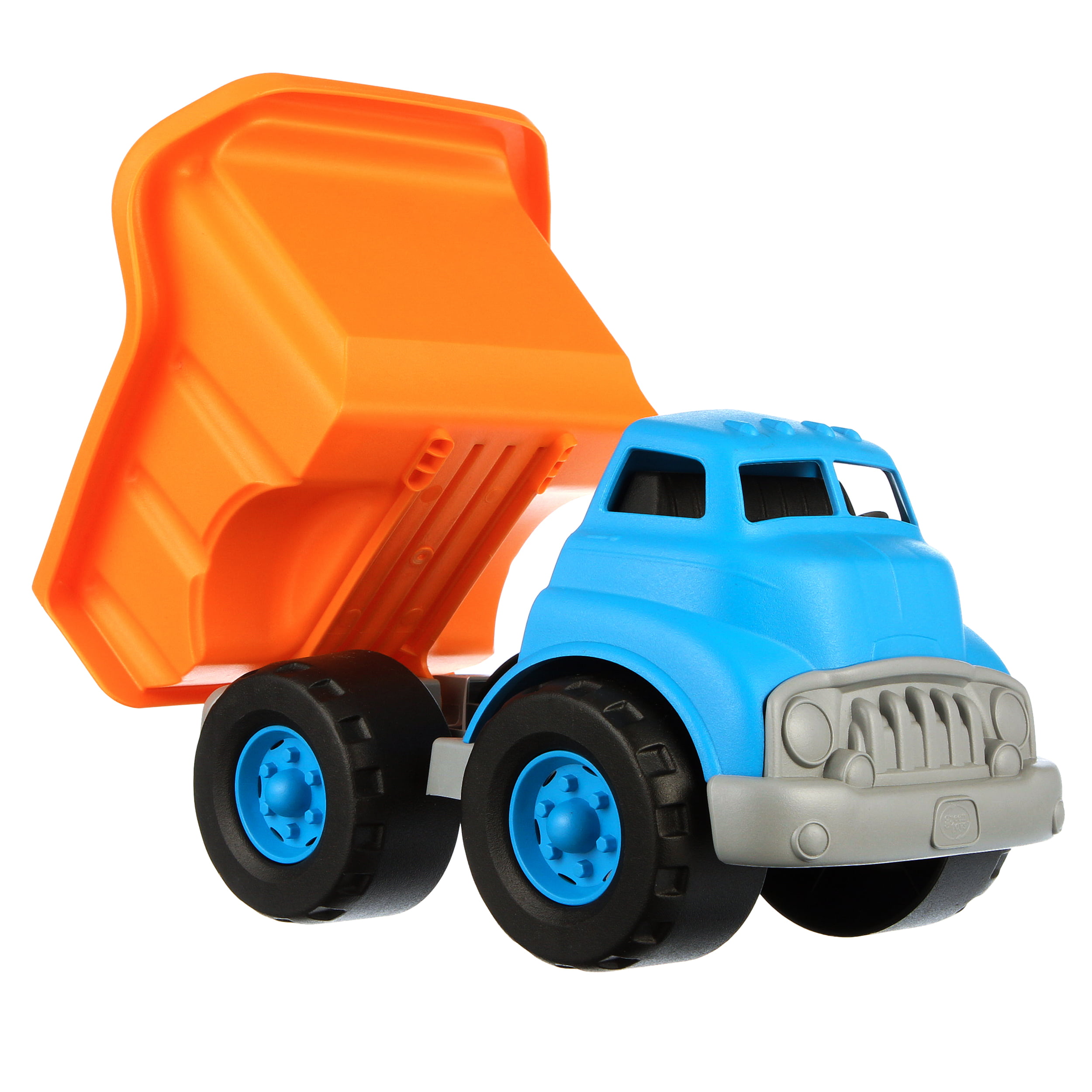 Green Toys Dump Truck in Blue and Orange - Play Vehicles, for Toddlers Ages  1+
