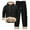 X2 Black, variant on Men Sweatsuits Sets Sherpa Lined 2 Piece Hooded Pullover Set Sweatshirts Sweatpants Winter Thermal Tracksuits,Orange,XL