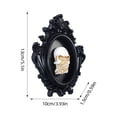thumbnail image 2 of Halloween Decorations Unique Skeleton Photo Hanging Ornament, Skull Statue Frame Wall Decor 3D Resin Sculpture 5.1"X3.9" Halloween Decor, 3D Frame Wall Deocr Gothic, 2 of 2
