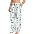 thumbnail image 2 of Xecao Cartoon House Car Men's Straight Lounge Pajama Pants: The Ultimate in Comfortable Sleepwear, 2 of 9