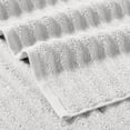 thumbnail image 5 of Modern Threads Wavy 6-Piece Adult Bath Towel Set, Quick Dry 100% Luxury Cotton, White, 5 of 6