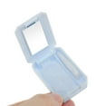 thumbnail image 4 of Unique Bargains 1 Set Contact Lens Case Contact Lens Container Contact Lens Carrier Bears Pattern 1.77"x2.48"x1.1" Blue, 4 of 5