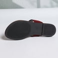 thumbnail image 6 of Bkhluea Women Flip Flop Sandals Metal Ornament Shoes Comfortable For Beach Travel Casual Daily Outdoor Walking Activities, 6 of 7