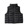 thumbnail image 7 of Abomasnow Kids Boys and Girls Puffer Vest Jacket Sleeveless Stand Collar Solid Jackets Casual Lightweight Warm Winter Cold Weather Hikking Outerwear Jackets with Pockets 7-15 Years, 7 of 7