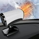 thumbnail image 4 of Calentador de vehículo, desempañador eléctrico portátil, secador de ventana de 120W, ventilador desempañador de calefacción de aleación, descongelador de aire caliente ajustable de 360 ​​°, 12V Inevent VI001629-02B, 4 of 7