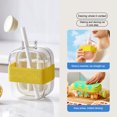 thumbnail image 4 of Botella cubo hielo molde 2-en-1 un con paja (500 ml) blanco, 4 of 9