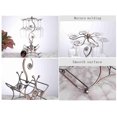 thumbnail image 3 of LAICAIW Wine Rack and Wine Glass Holder-Hold 4 Wine Bottles and 6 Glasses-Perfect for Home Kitchen Decor & Kitchen Storage Rack, 3 of 6