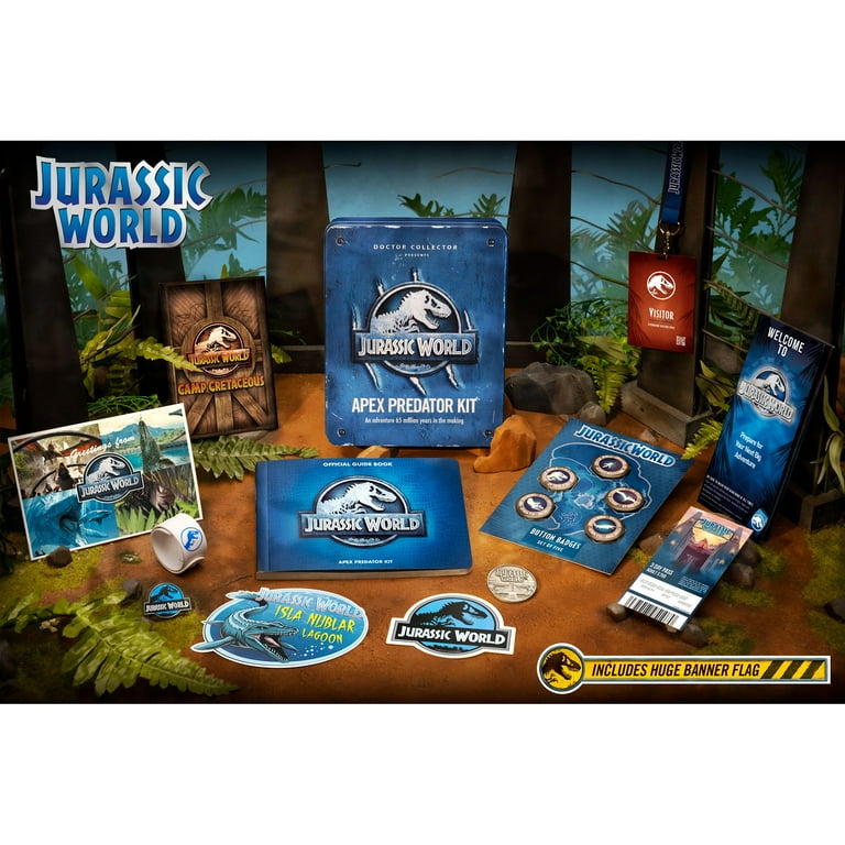 Apex Predator Kit ジュラシックワールド Amazon.com: Doctor Collector Jurassic World - Apex Predator Kit