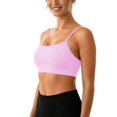 thumbnail image 4 of Endives Yoga Sport Bras Padded Yoga Bra Adjustable Spaghetti Strips High Support Workout Tops For Yoga Running Sports Bras for Women High Support, 4 of 6