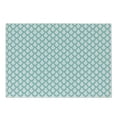thumbnail image 1 of Ethnic Cutting Board, Moroccan Mosaic Tile Pattern Abstract Middle Eastern Motifs Work of Art, Decorative Tempered Glass Cutting and Serving Board, Small Size, Turquoise, by Ambesonne, 1 of 1