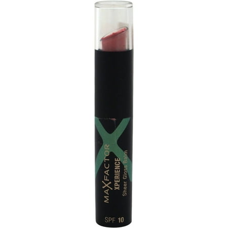 Max Factor for Women Xperience Sheer Gloss Lip Balm, SPF 10, # 08 Pink Opal